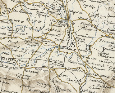 map of abingdon