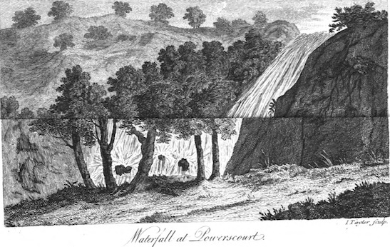Picture of waterfall at Powercourt
